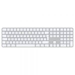 Apple çipe sahip Mac modelleri için Touch ID özellikli ve Sayısal Tuş Takımlı Magic Keyboard - Türkçe Q Klavye - Beyaz Tuşlar